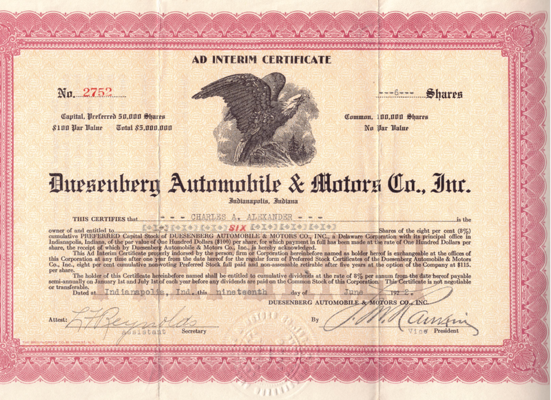 Illustration for article titled A Reader Sent Me An Amazing Gift: 10 Shares Of Defunct Automobile Brand Willys-Overland